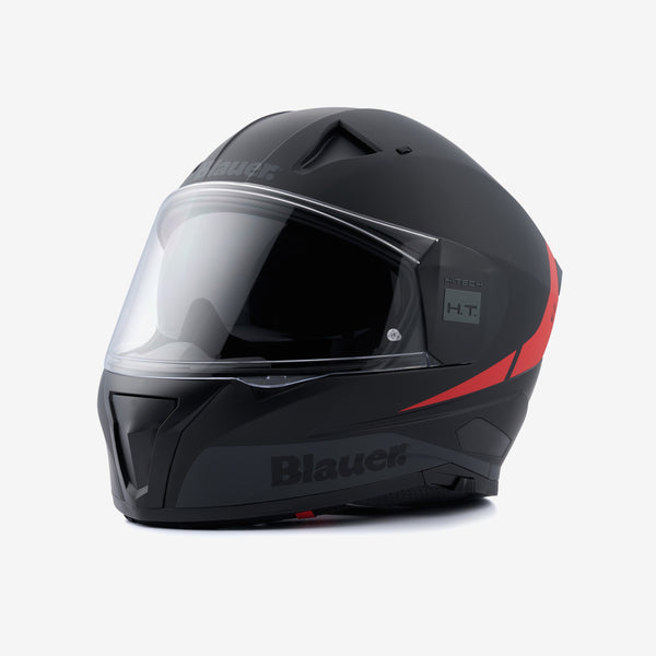 KACIGA FF BLAUER NF01 A - NACA MAT CRNO/CRVENA