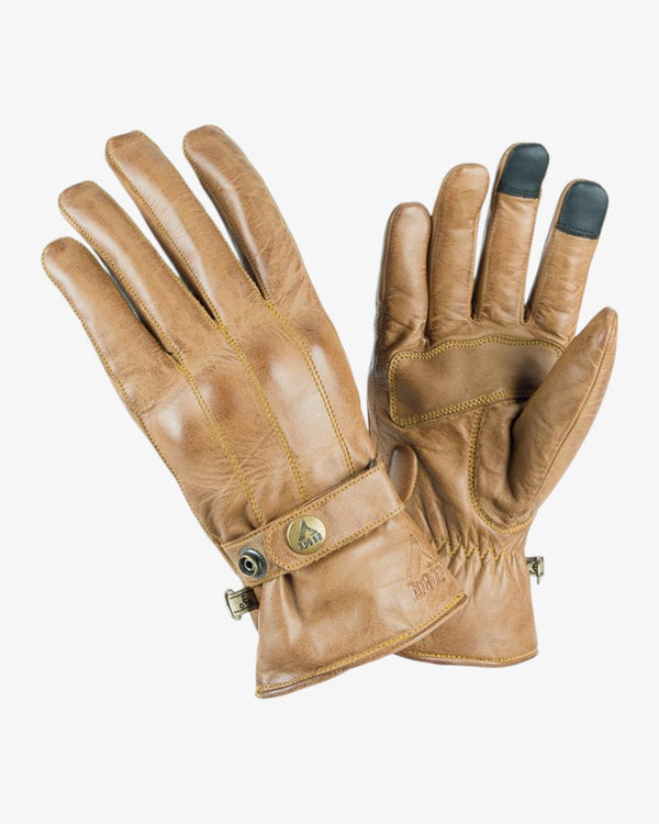 RUKAVICE MOTO BY CITY ELEGANT LADY MUSTARD