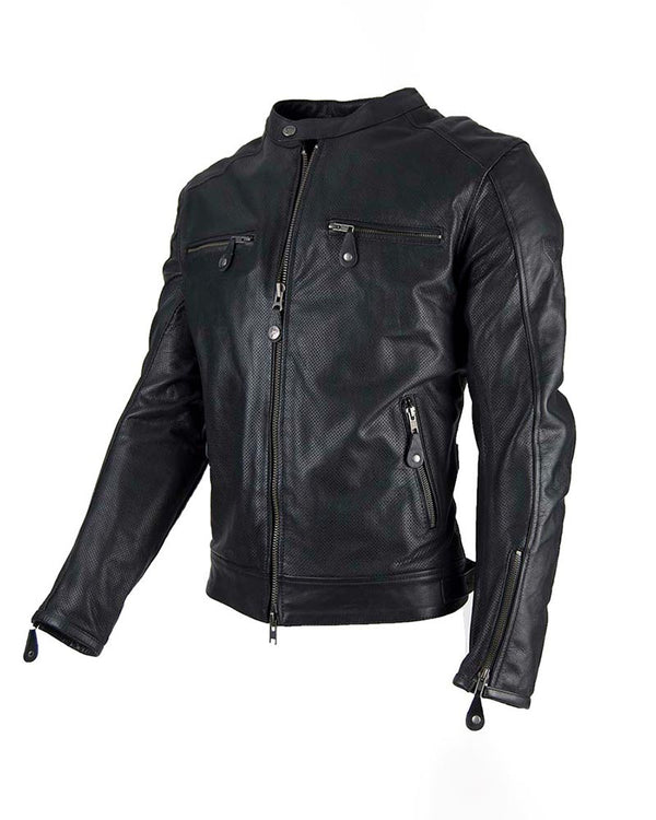 JAKNA MOTO BY CITY STREET COOL KOŽNA CRNA